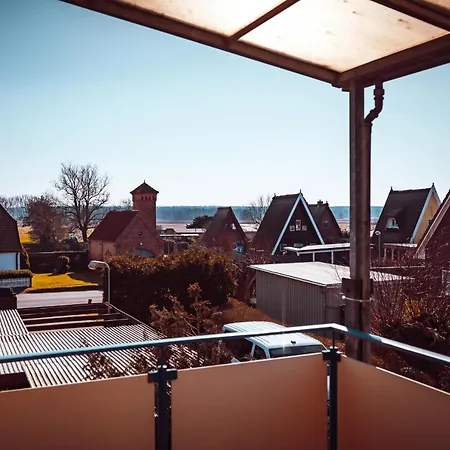 Wunderschoene Mit Feldblick Und Balkon, Mit Kostenlosem Wlan Und Strandfahrrad, Haustiere Erlaubt Daire Börgerende-Rethwisch