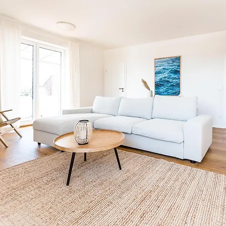 Lägenhet Wunderschoene Mit Feldblick Und Balkon, Mit Kostenlosem Wlan Und Strandfahrrad, Haustiere Erlaubt *