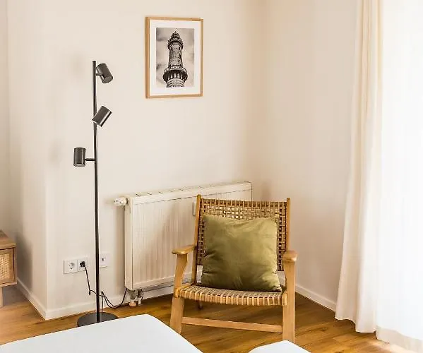 Wunderschoene Mit Feldblick Und Balkon, Mit Kostenlosem Wlan Und Strandfahrrad, Haustiere Erlaubt Lägenhet